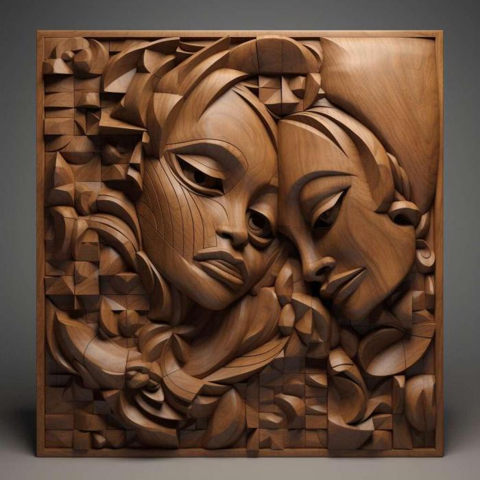 نموذج ثلاثي الأبعاد لآلة CNC 3D Art 